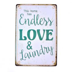 Vintage Embossed Metal Tin Signs - Image 4