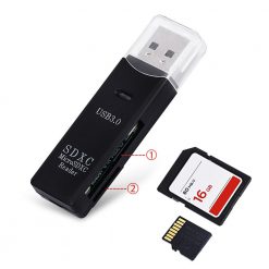 Alternative view of Card reader USB 3.0 SD/Micro SD